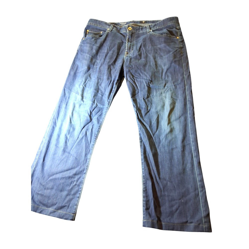 AG Adriano Goldschmied The Protege Straight Leg‎ Blue Denim Jeans Mens 36R